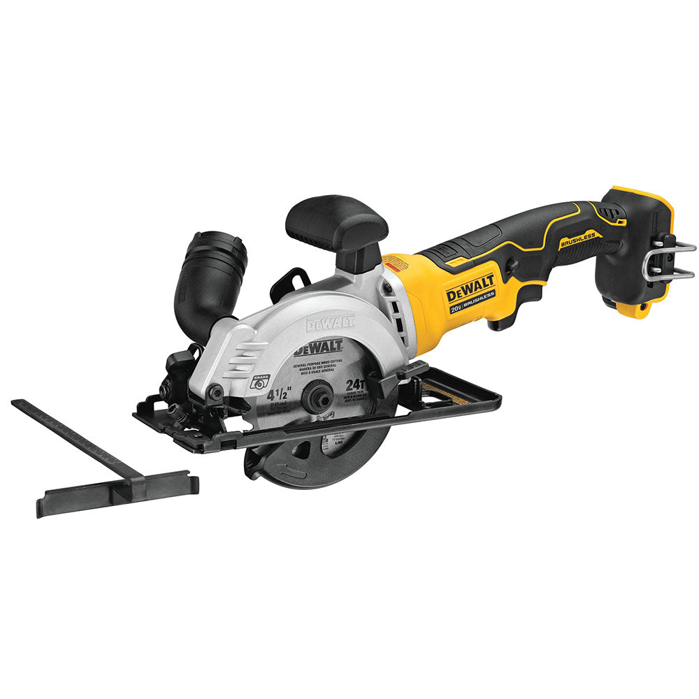 DeWalt DCS571B ATOMIC 20V MAX* Brushless 4-1/2" Cordless Circular Saw