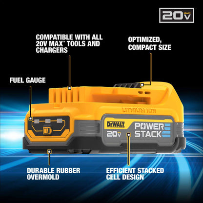 DeWalt DCBP034 20V MAX Powerstack Compact Battery