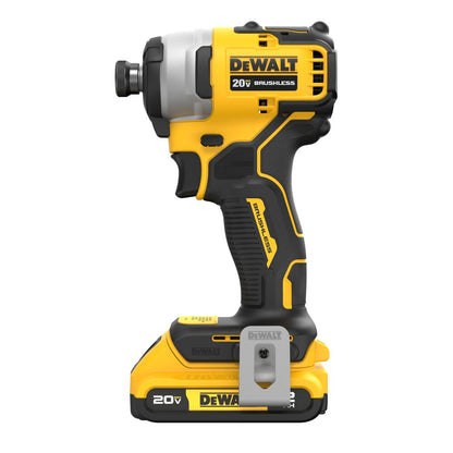 DeWalt DCF809D1 ATOMIC 20V MAX Brushless Cordless Compact 1/4 in. Impact Driver Kit