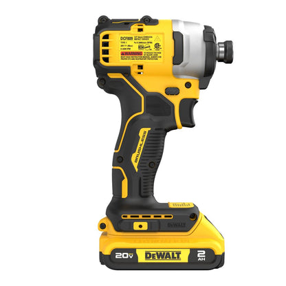 DeWalt DCF809D1 ATOMIC 20V MAX Brushless Cordless Compact 1/4 in. Impact Driver Kit