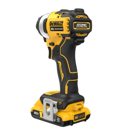 DeWalt DCF809D1 ATOMIC 20V MAX Brushless Cordless Compact 1/4 in. Impact Driver Kit