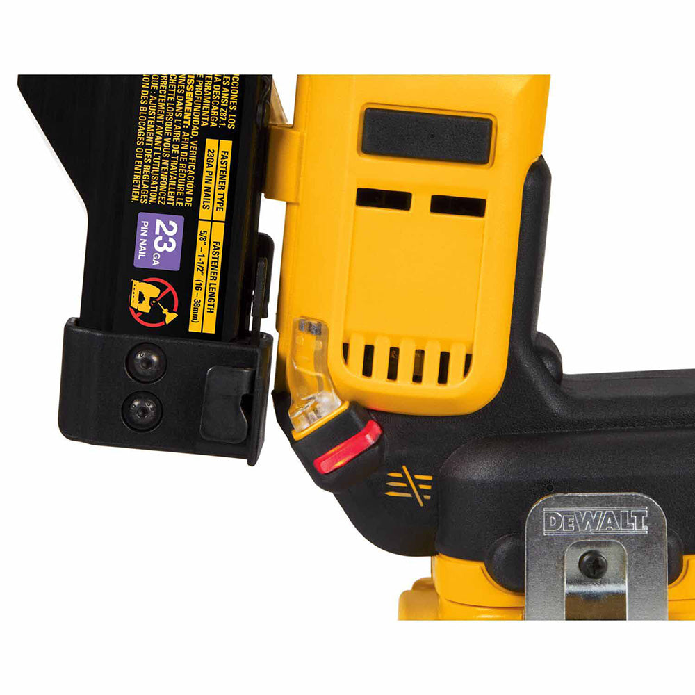 DeWalt DCN623D1 20V Max 23Ga Pin Nailer Kit