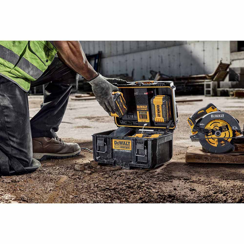 DeWalt DWST08050 ToughSystem 2.0 20V Max Dual Port Charger